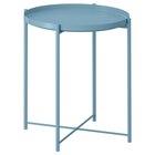 Tabletttisch hellblau im Angebot bei IKEA in Potsdam Tabletttisch hellblau Angebote von GLADOM bei IKEA Potsdam für 9,99 €