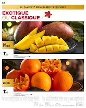 Promos Oranges dans le catalogue "UN Noël POUR TOUS LES GOÛTS" de Carrefour Market à la page 6