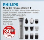 All-in-One Trimmer MG5920/15 von PHILIPS im aktuellen V-Markt Prospekt für 39,99 €