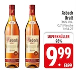 Uralt von Asbach im aktuellen EDEKA Prospekt für 9,99 €