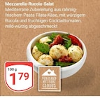 Aktuelle Rucola Angebote bei GLOBUS in Bochum Aktuelles Mozzarella-Rucola-Salat Angebot bei GLOBUS in Bochum ab 1,79 €