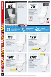 WC Angebote im Prospekt "L'Anniv À PRIX DÉPOT" von Brico Dépôt WC Angebote im Prospekt "L'Anniv À PRIX DÉPOT" von Brico Dépôt auf Seite 18