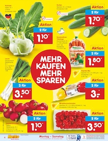 Gemüse im aktuellen Netto Marken-Discount Prospekt (Göttingen) Gemüse im Netto Marken-Discount Prospekt "Aktuelle Angebote" mit 63 Seiten (Göttingen)