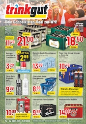 Pepsi im Trinkgut Prospekt in Coesfeld Aktueller Trinkgut Prospekt mit Pepsi, "Aktuelle Angebote", Seite 1