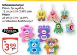 Schlüsselanhänger Plüsch SpongeBob im Angebot bei GLOBUS in Bad Kreuznach Schlüsselanhänger Plüsch SpongeBob Angebote von Fuggler bei GLOBUS Bad Kreuznach für 3,99 €