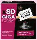 Promo Capsules de café alu x80 espresso intense n°9 à 15,49 € dans le catalogue Intermarché à Amagne