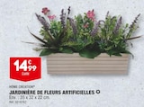 Jardinière de fleurs artificielles - HOME CREATION dans le catalogue Aldi