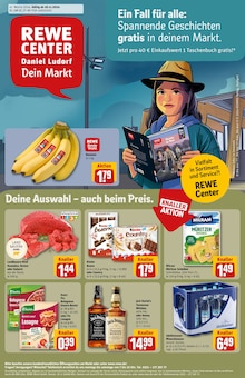 Jack Daniels im REWE Prospekt "Dein Markt" mit 34 Seiten (Bensheim)