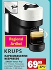 Kapselmaschine Nespresso im Angebot bei Marktkauf in Konstanz Kapselmaschine Nespresso Angebote von Krups bei Marktkauf Konstanz für 69,99 €