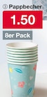 Pappbecher für 1,50 € bei Woolworth im Angebot Pappbecher im aktuellen Woolworth Prospekt