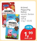 Peppa Pig Kekse von Krümel im aktuellen budni Prospekt