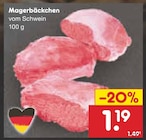 Magerbäckchen im aktuellen Prospekt bei Netto Marken-Discount in Tüßling