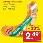 Fleischwurst Angebote von Gutfried bei Netto Marken-Discount Solingen für 2,49 €