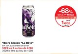 Bière blonde - LA BETE - Monoprix Levallois à Levallois-Perret Bière blonde - LA BETE en promo chez Monoprix Levallois Levallois-Perret à 1,65 €
