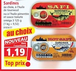Sardines - SAFI - Norma à Strasbourg Sardines - SAFI en promo chez Norma Strasbourg à 1,19 €