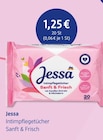 Jessa Intimpflegetücher Sanft & Frisch bei dm-drogerie markt im Ansbach Prospekt für 1,25 €