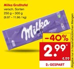 Aktuelle Milka Angebote bei Netto Marken-Discount in Duisburg Aktuelles Großtafel Angebot bei Netto Marken-Discount in Duisburg ab 2,99 €