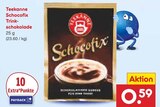 Schocofix Trinkschokolade Angebote von Teekanne bei Netto Marken-Discount Wuppertal für 0,59 €