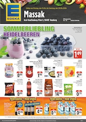 Cola im EDEKA Prospekt in Bamberg Aktueller EDEKA Prospekt mit Cola, "Aktuelle Angebote", Seite 1