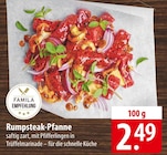 Rumpsteak-Pfanne Angebote bei famila Nordost Falkensee für 2,49 €