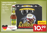 Premium Pils oder Landbier Angebote von Leikeim bei Netto Marken-Discount Bad Friedrichshall für 10,99 €