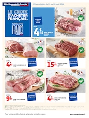 Promos Viande dans le catalogue "La Fête De MAMAN" de Auchan Hypermarché Viande en promo dans le catalogue Auchan Hypermarché à la page 2