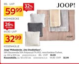 Wohndecke „Uni-Doubleface“ oder Kissenhülle Angebote von Joop! bei XXXLutz Möbelhäuser Buxtehude für 32,99 €