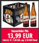 Pils von Hasseröder im aktuellen Nuck Getränke Prospekt für 13,99 €