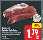 Frische Kalbsleber von Bauerngut für 1,79 € bei EDEKA im Angebot Frische Kalbsleber von Bauerngut im aktuellen EDEKA Prospekt