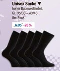 Unisex Socke Angebote bei V-Markt München für 5,00 €