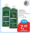 Shampoo im Angebot bei budni in Lüneburg Shampoo Angebote von Logona bei budni Lüneburg für 7,49 €