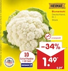 Blumenkohl im Angebot bei Netto Marken-Discount in Paderborn Blumenkohl Angebote von HEIMAT bei Netto Marken-Discount Paderborn für 1,49 €