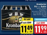 Aktuelles Pils oder Radler Angebot bei EDEKA in Mönchengladbach ab 11,49 €