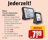 Aktuelles Thermo-/Hygrometer Angebot bei REWE in Saarbrücken ab 7,99 €