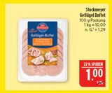 Geflügel Buffet Angebote von Stockmeyer bei Marktkauf Bautzen für 1,00 €