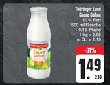 Aktuelles Saure Sahne Angebot bei E center in Dresden ab 1,49 €