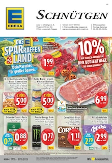 Aktueller EDEKA Prospekt "Aktuelle Angebote" Seite 1 von 24 Seiten für Lennestadt