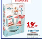 Nursery 3 en 1 - Ecoiffier en promo chez Super U Tarbes à 19,99 €