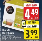Dolce Gusto im Angebot bei EDEKA in Grevenbroich Dolce Gusto Angebote von Nescafé bei EDEKA Grevenbroich für 3,99 €
