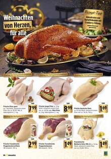 Pute im aktuellen EDEKA Prospekt (Reutlingen) Pute im EDEKA Prospekt "Aktuelle Angebote" mit 46 Seiten (Reutlingen)