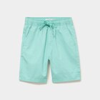 Bermuda short loose élastiquée coton vert clair garçon - La Halle Bermuda short loose élastiquée coton vert clair garçon à 7,99 € dans le catalogue La Halle