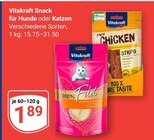 Snack für Hunde im Angebot bei GLOBUS in Oberursel Snack für Hunde Angebote von Vitakraft bei GLOBUS Oberursel für 1,89 €