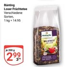 Loser Früchtetee Angebote von Bünting bei GLOBUS Amberg für 2,99 €