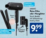 Reise-Föhn von AMBIANO im aktuellen ALDI SÜD Prospekt für 9,99 €