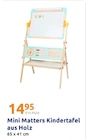 Kindertafel aus Holz im Angebot bei Action in Troisdorf Kindertafel aus Holz Angebote von Mini Matters bei Action Troisdorf für 14,95 €
