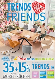 Trends Prospekt für Leverkusen: "TRENDS FOR FRIENDS", 8 Seiten, 21.02.2026 - 27.02.2026