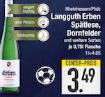 Rotwein im EDEKA Prospekt Spätlese von Langguth Erben im aktuellen EDEKA Prospekt für 3,49 €