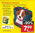 Kindergarten-Rucksack im Angebot bei Netto Marken-Discount in Pforzheim Kindergarten-Rucksack Angebote bei Netto Marken-Discount Pforzheim für 7,99 €