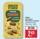 Pflanzliche Cevapcici im Angebot bei Marktkauf in Ludwigsburg Pflanzliche Cevapcici Angebote von Greenforce bei Marktkauf Ludwigsburg für 2,49 €