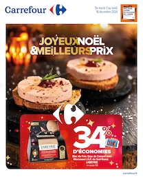 Catalogue Supermarchés Carrefour en cours à Coignières et alentours, JOYEUX NOËL & MEILLEURS PRIX, 94 pages, 03/12/2024 - 16/12/2024